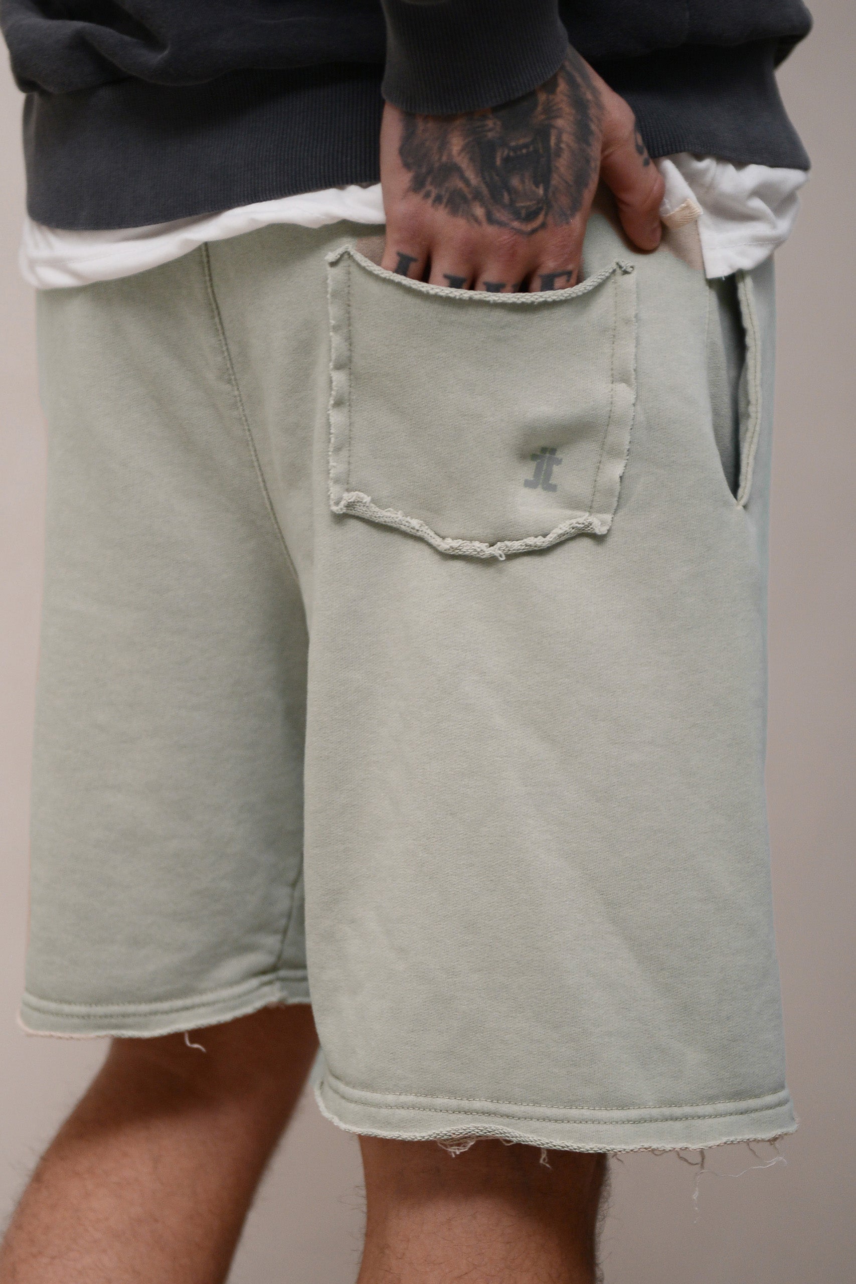 STONEWASHED SHORTS