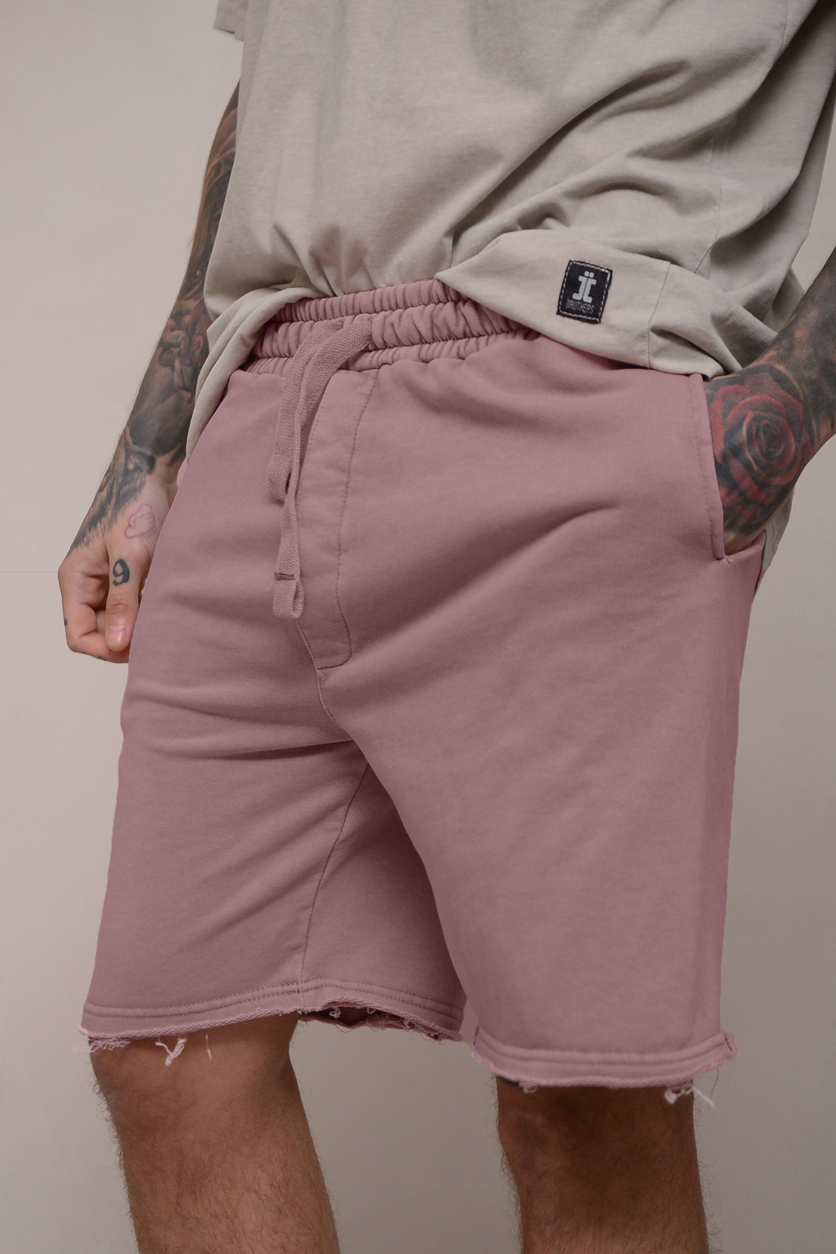 STONEWASHED SHORTS