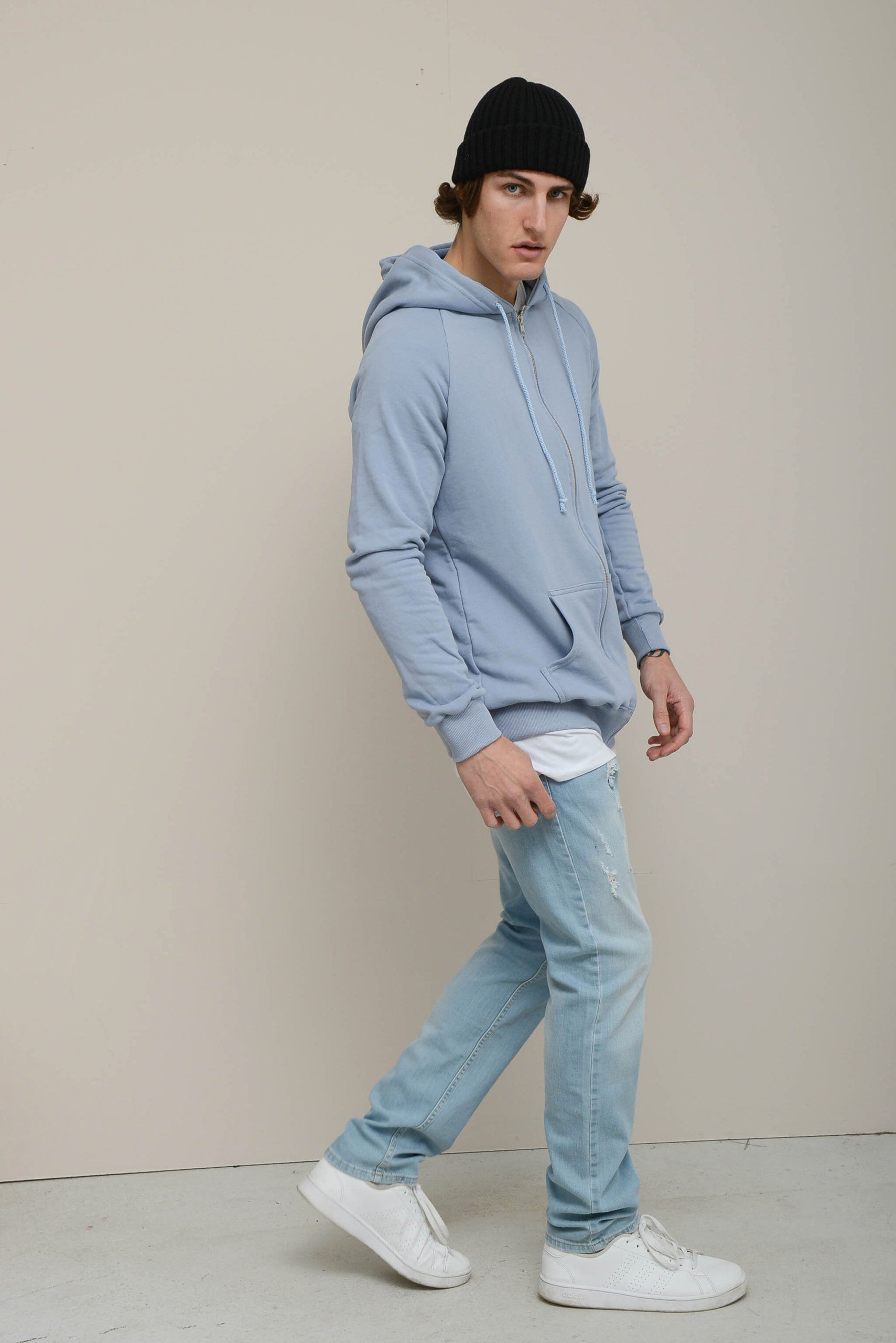 ROCK"N"ROLL ZIP UP HOODIE