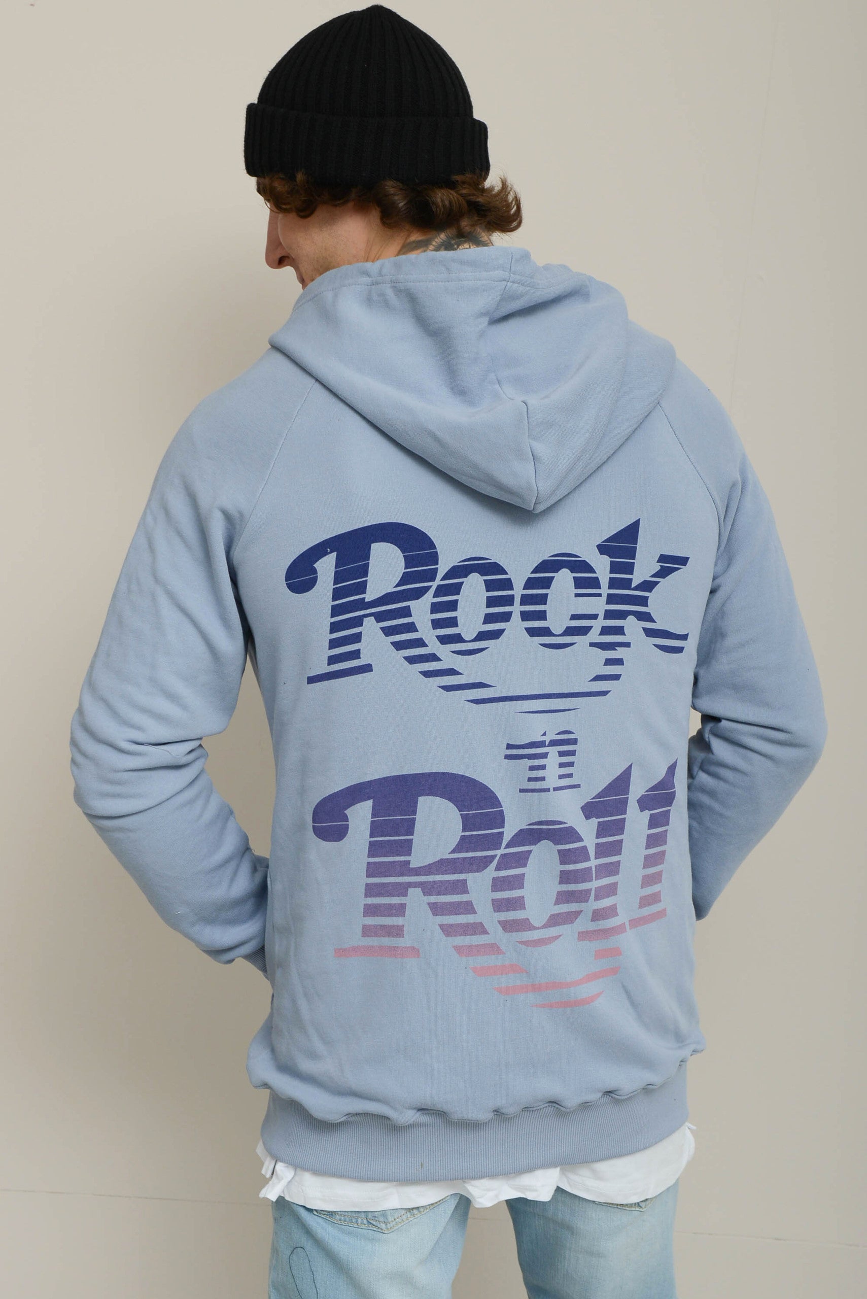 ROCK"N"ROLL ZIP UP HOODIE