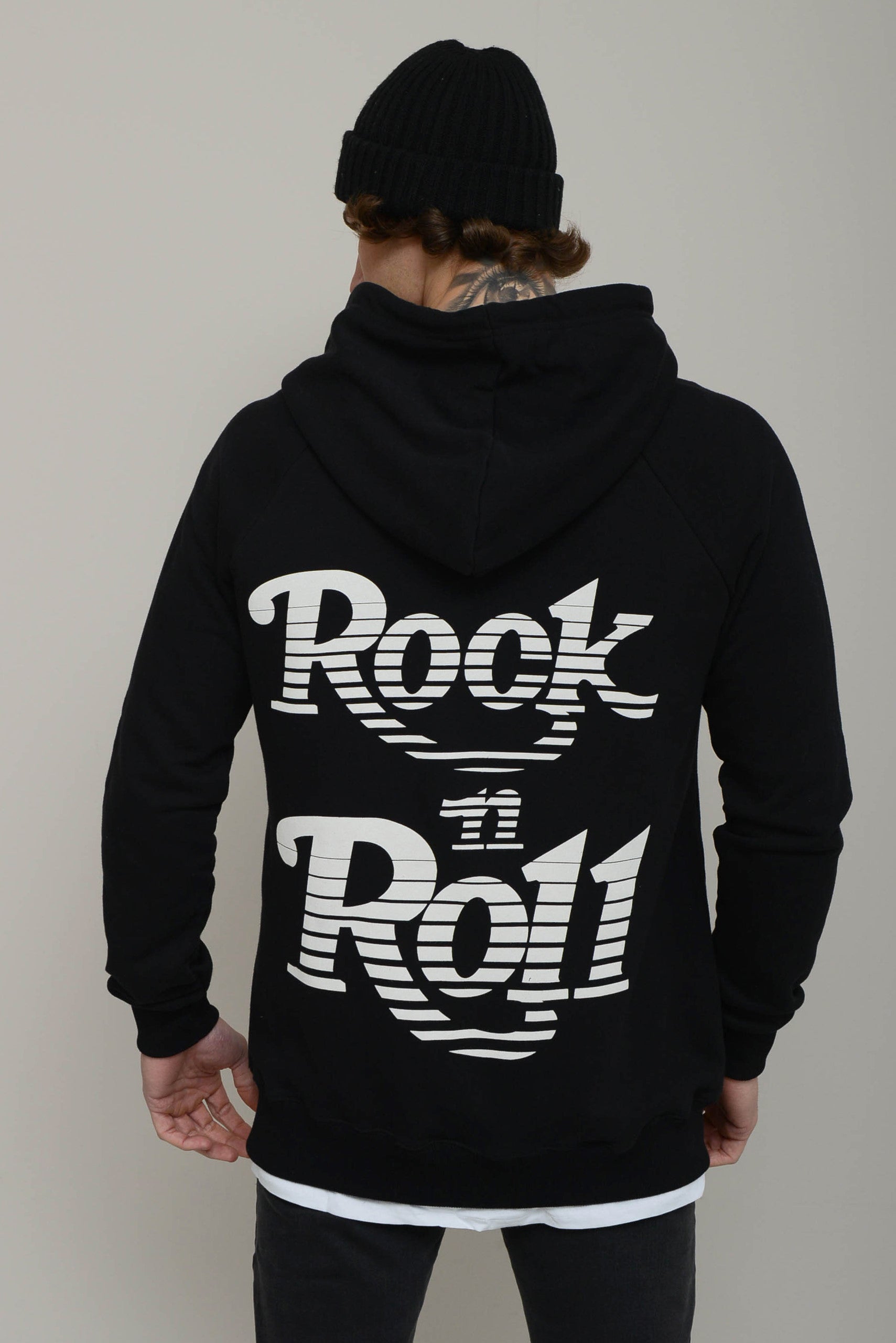 ROCK"N"ROLL ZIP UP HOODIE