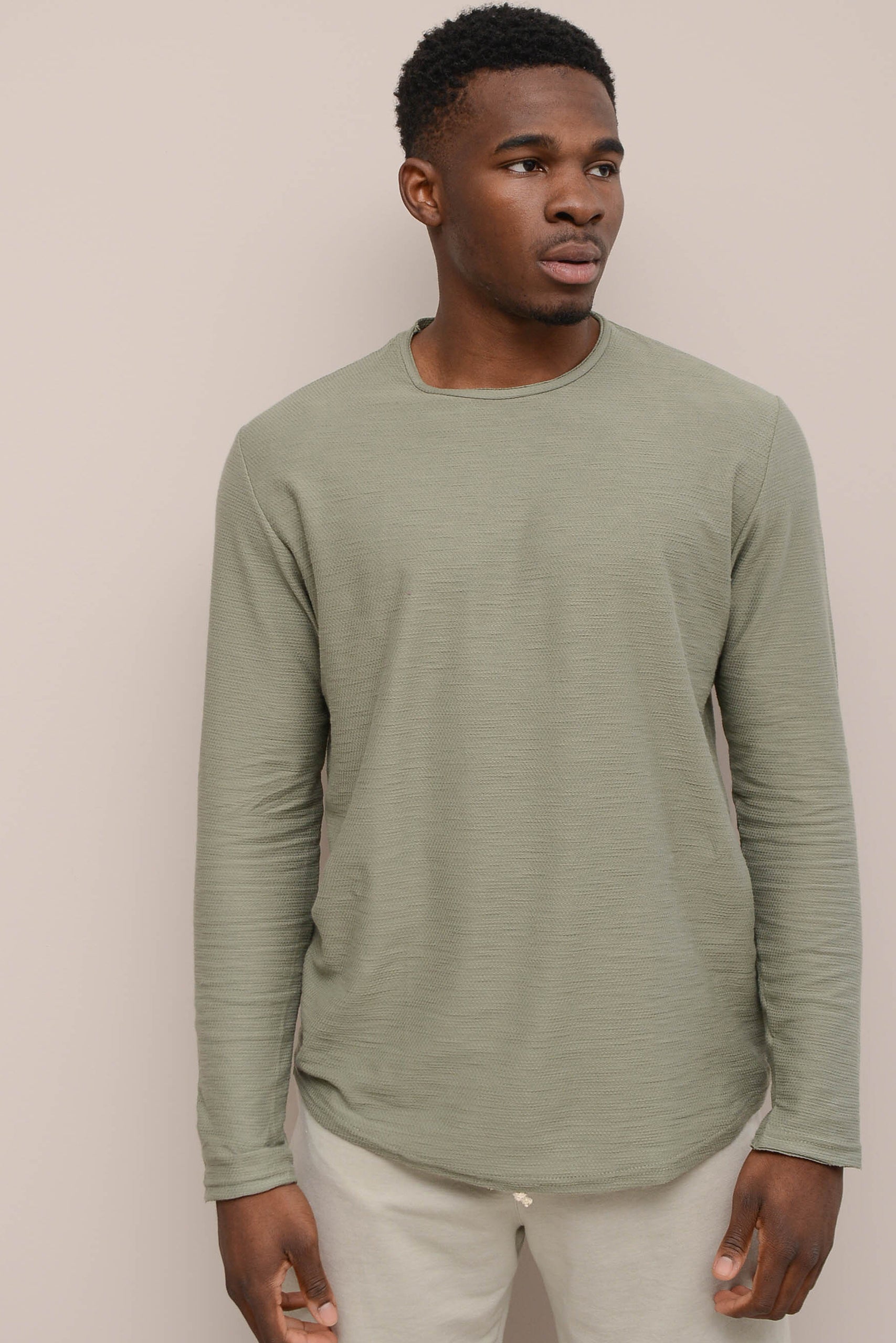 "HIVE" JACQUARD LONG SLEEVE