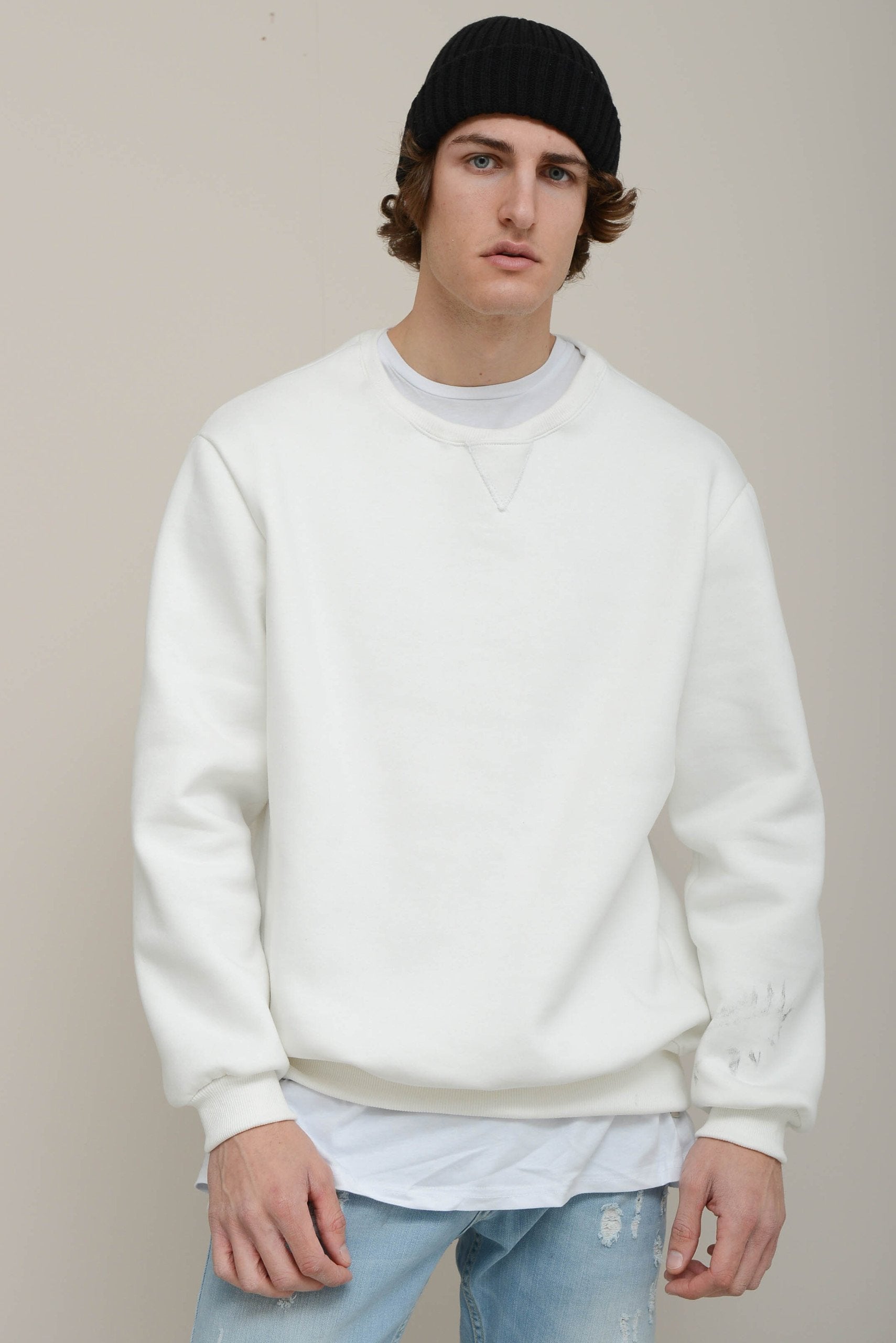 COTTON JERSEY SWEATSHIRT