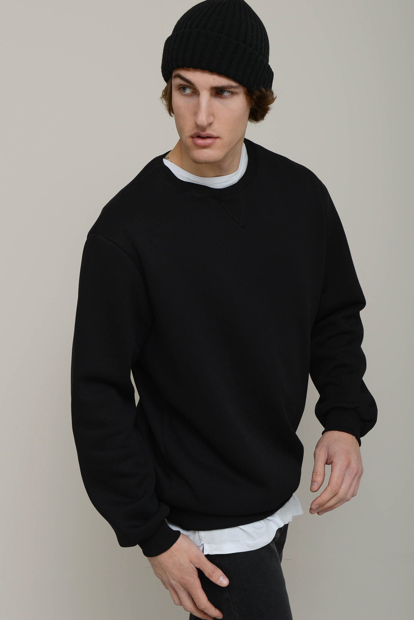 COTTON JERSEY SWEATSHIRT