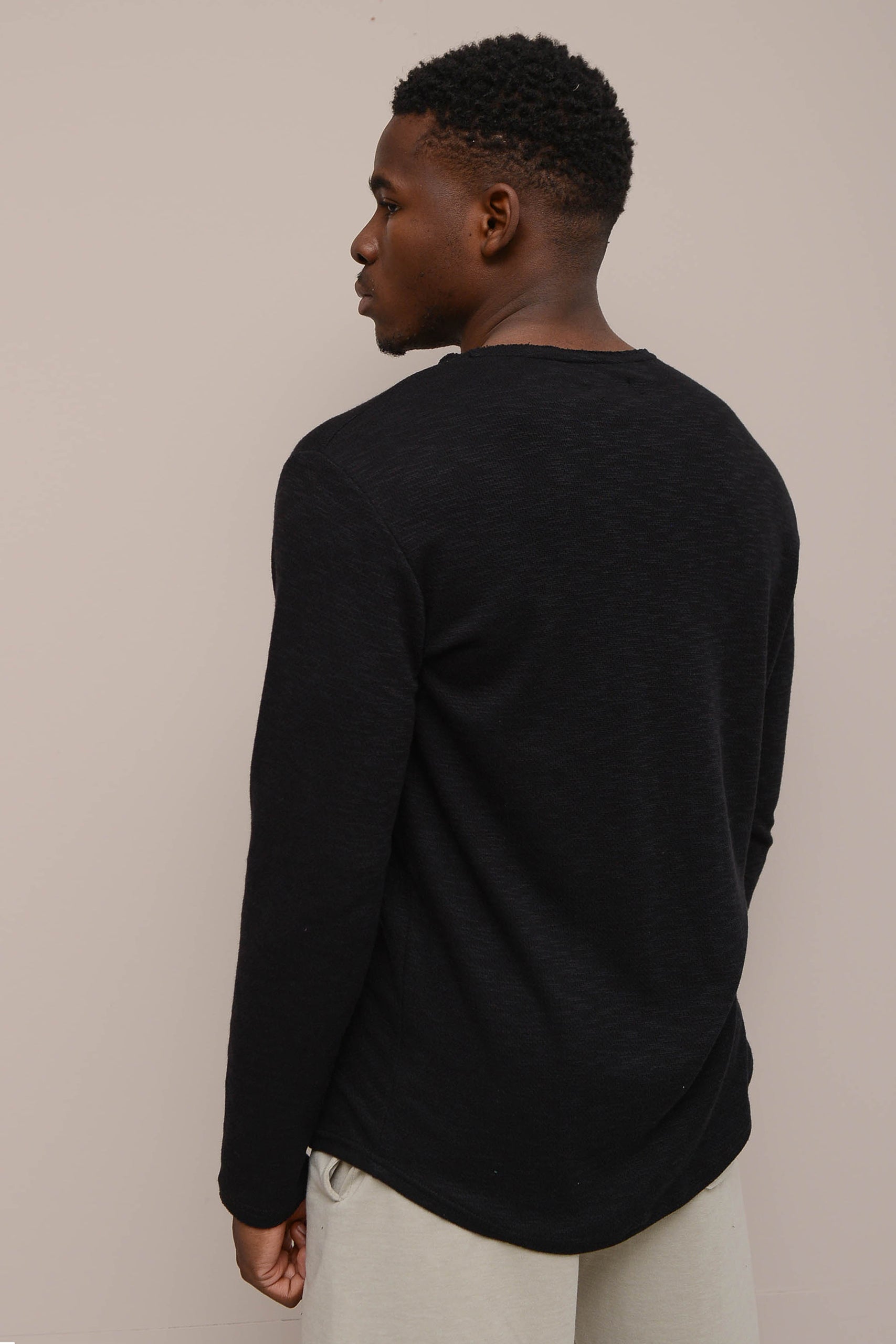 DOUBLE JACQUARD LONG SLEEVE FLAMA