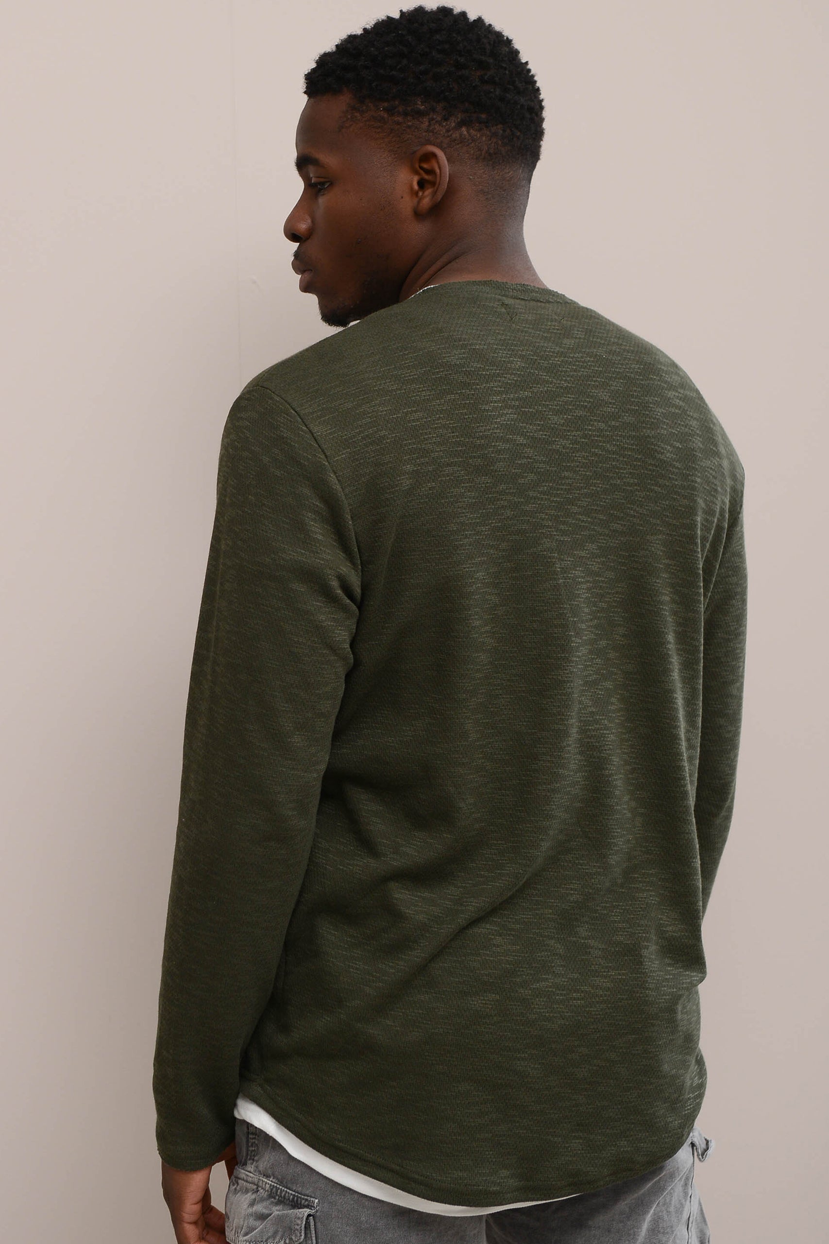 DOUBLE JACQUARD LONG SLEEVE FLAMA