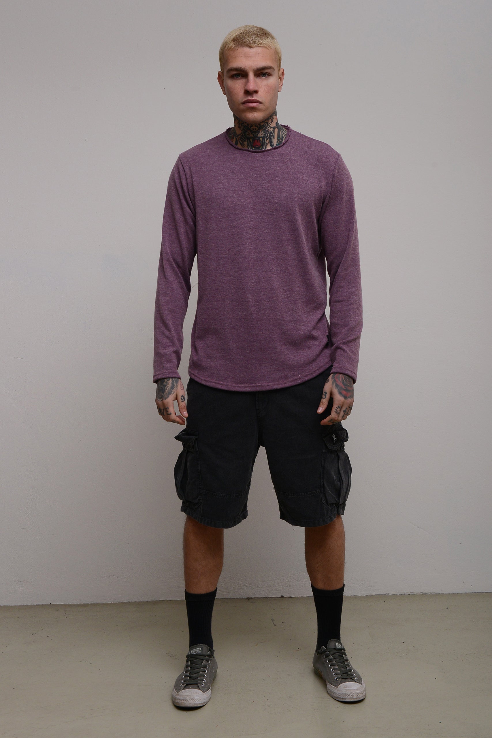 DROP CUT SWEATSHIRT