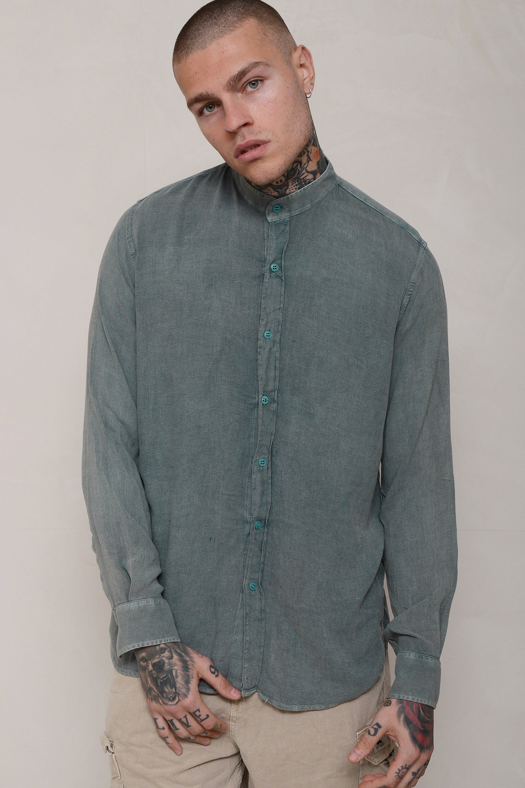 STONEWASHED SHIRT