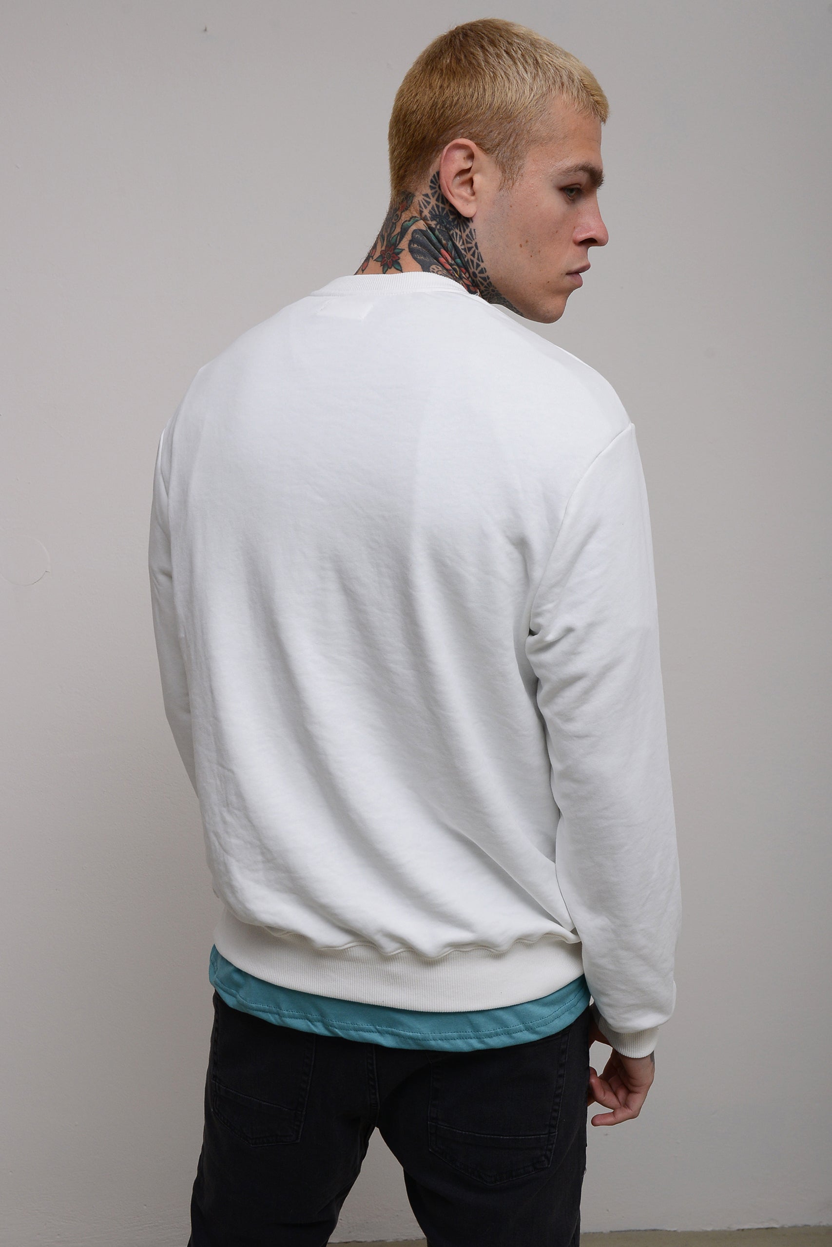 COTTON JERSEY SWEATSHIRT