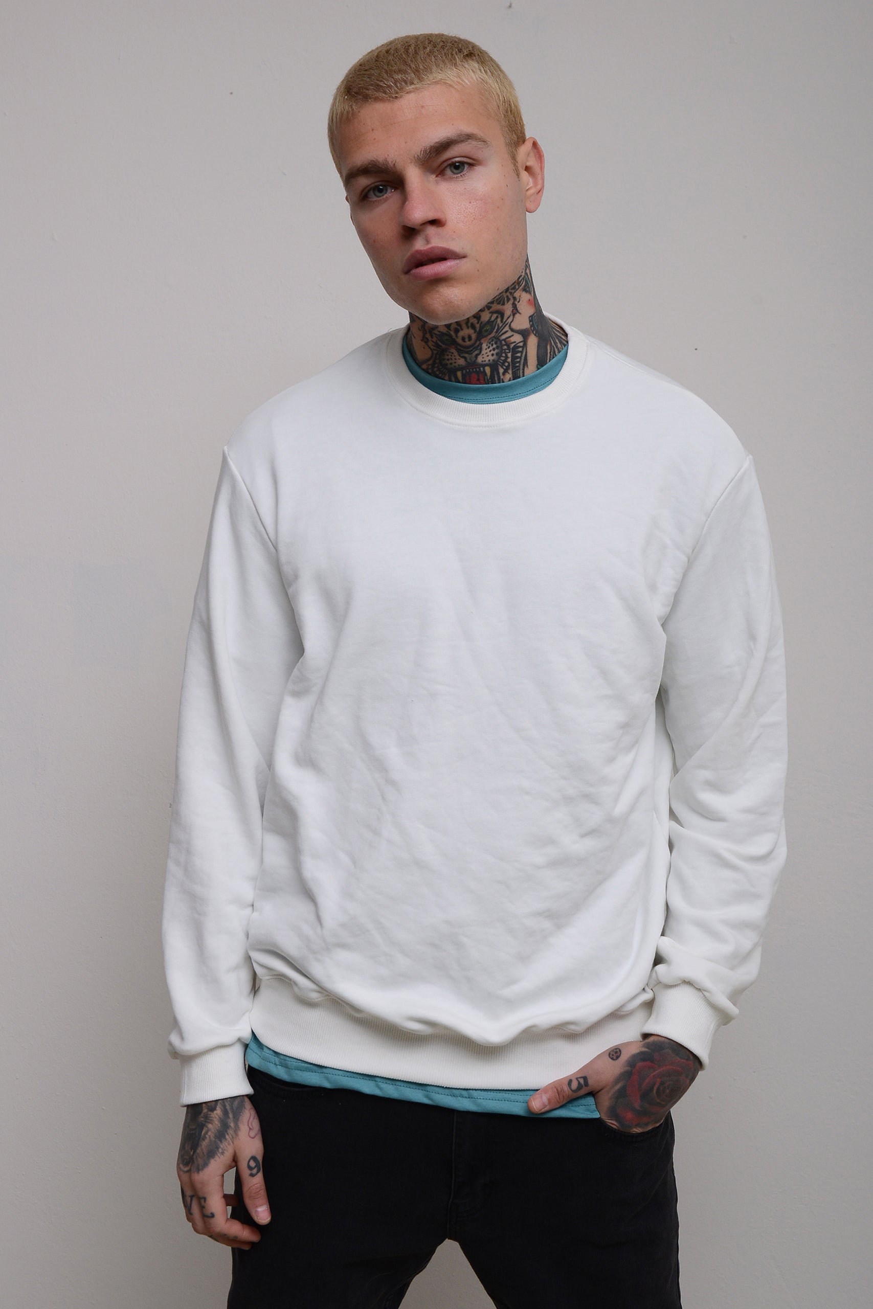 COTTON JERSEY SWEATSHIRT