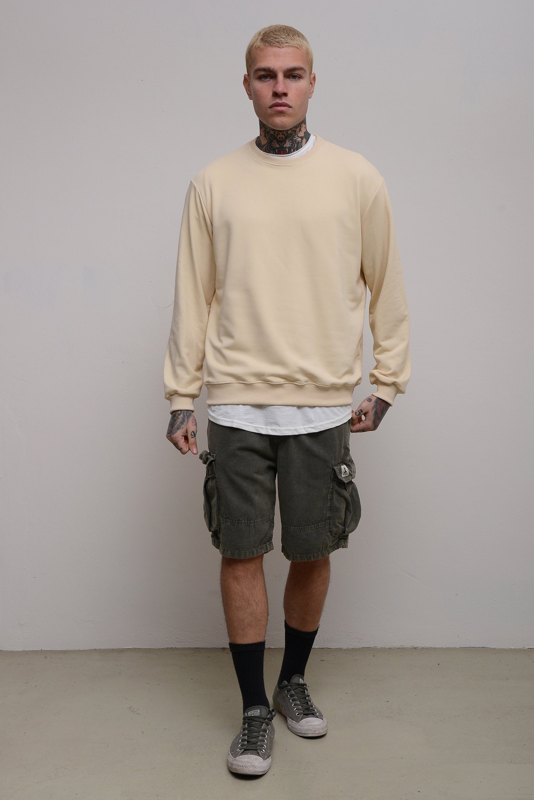 COTTON JERSEY SWEATSHIRT