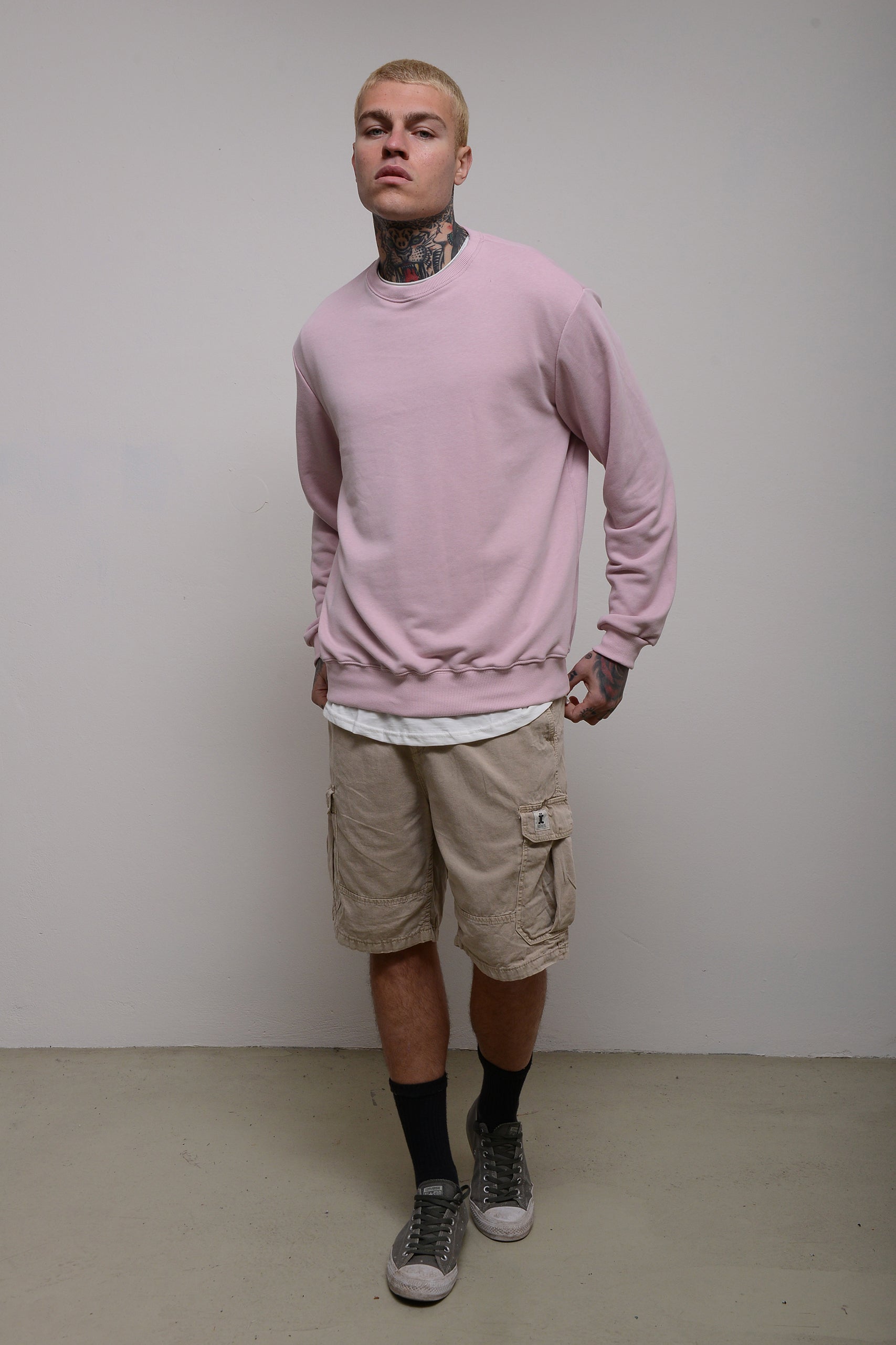 COTTON JERSEY SWEATSHIRT