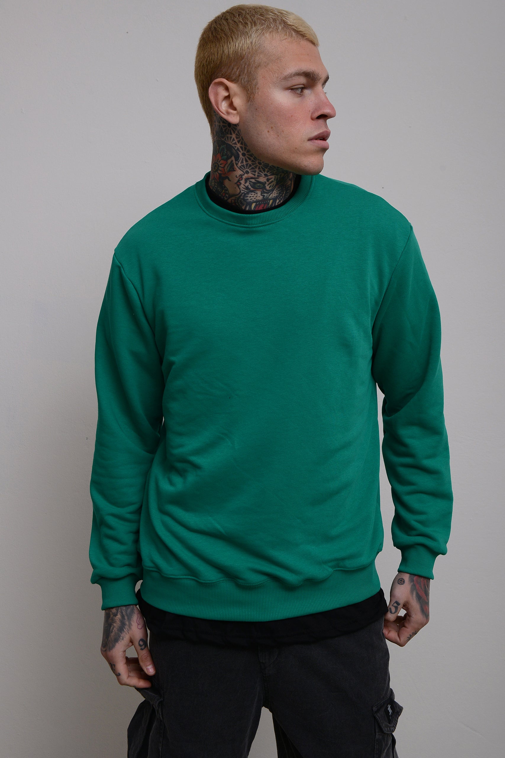 COTTON JERSEY SWEATSHIRT