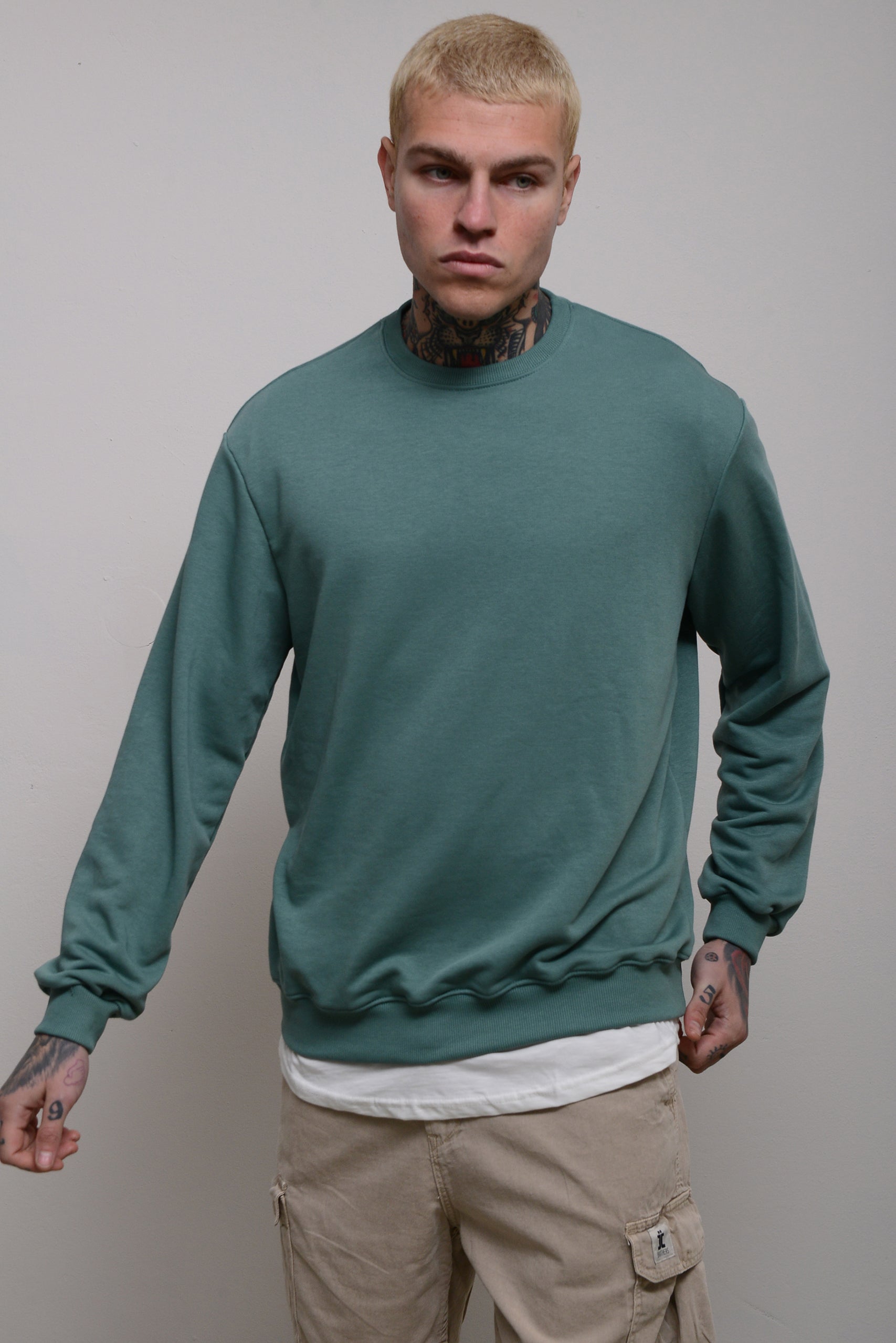 COTTON JERSEY SWEATSHIRT