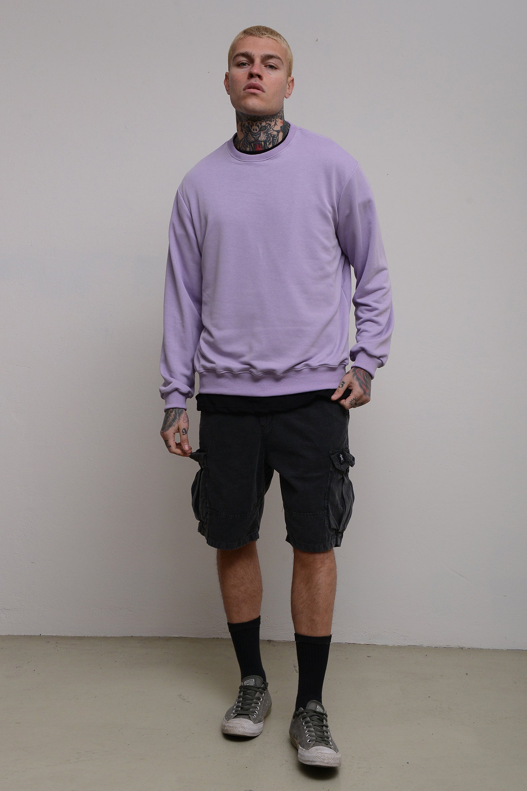 COTTON JERSEY SWEATSHIRT