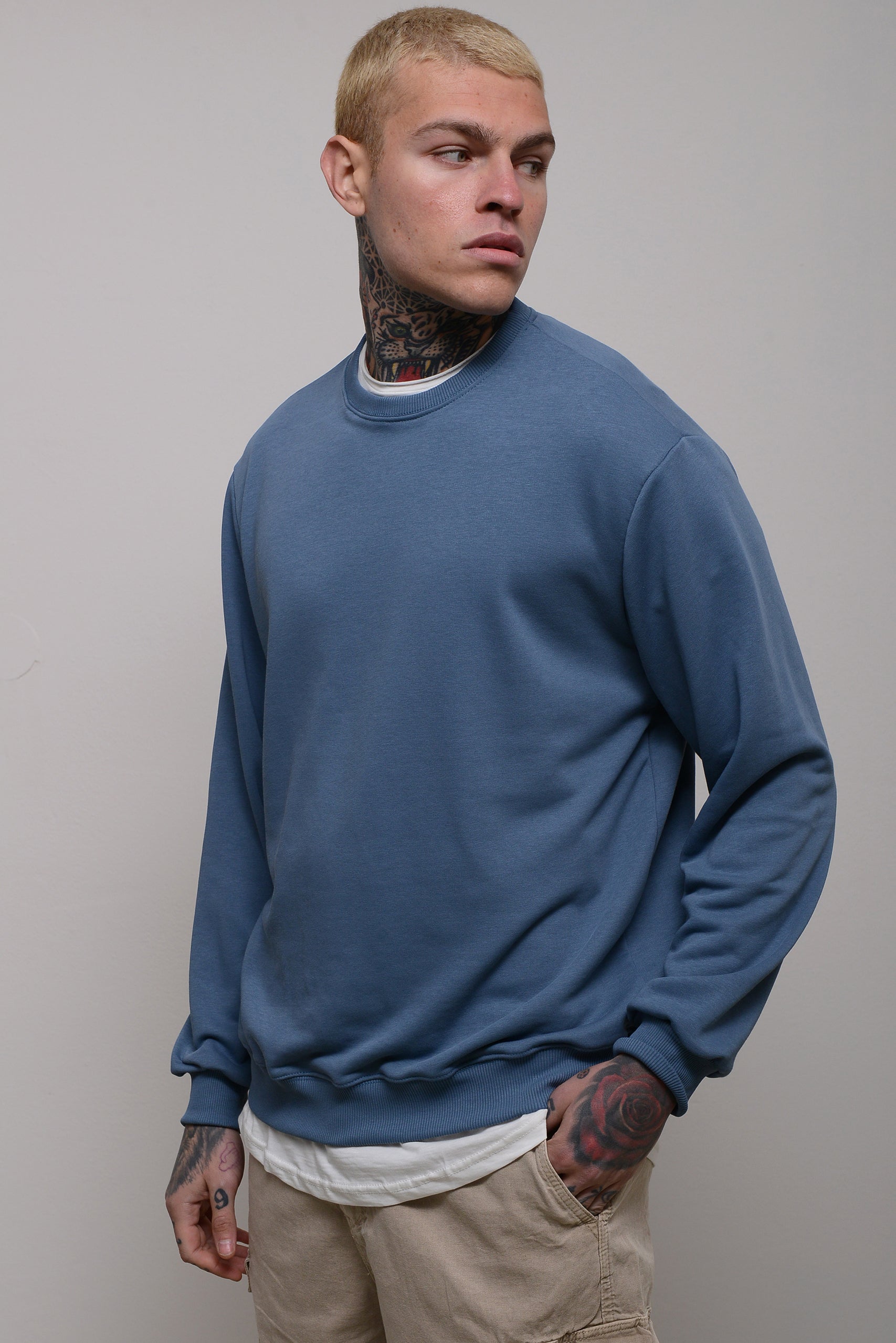 COTTON JERSEY SWEATSHIRT