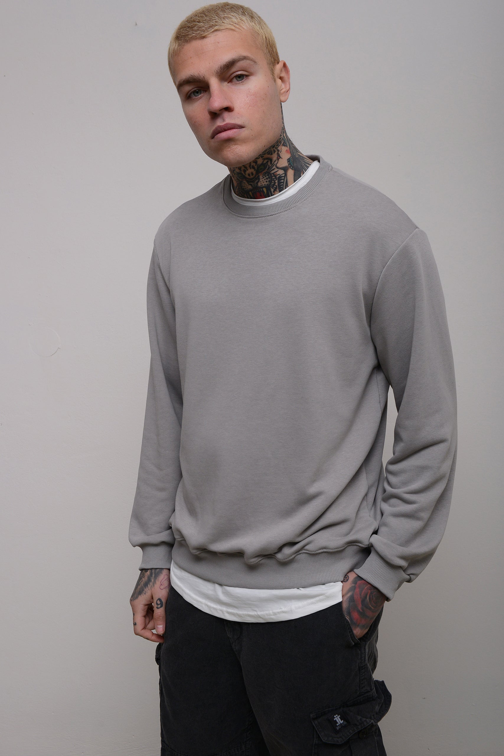 COTTON JERSEY SWEATSHIRT