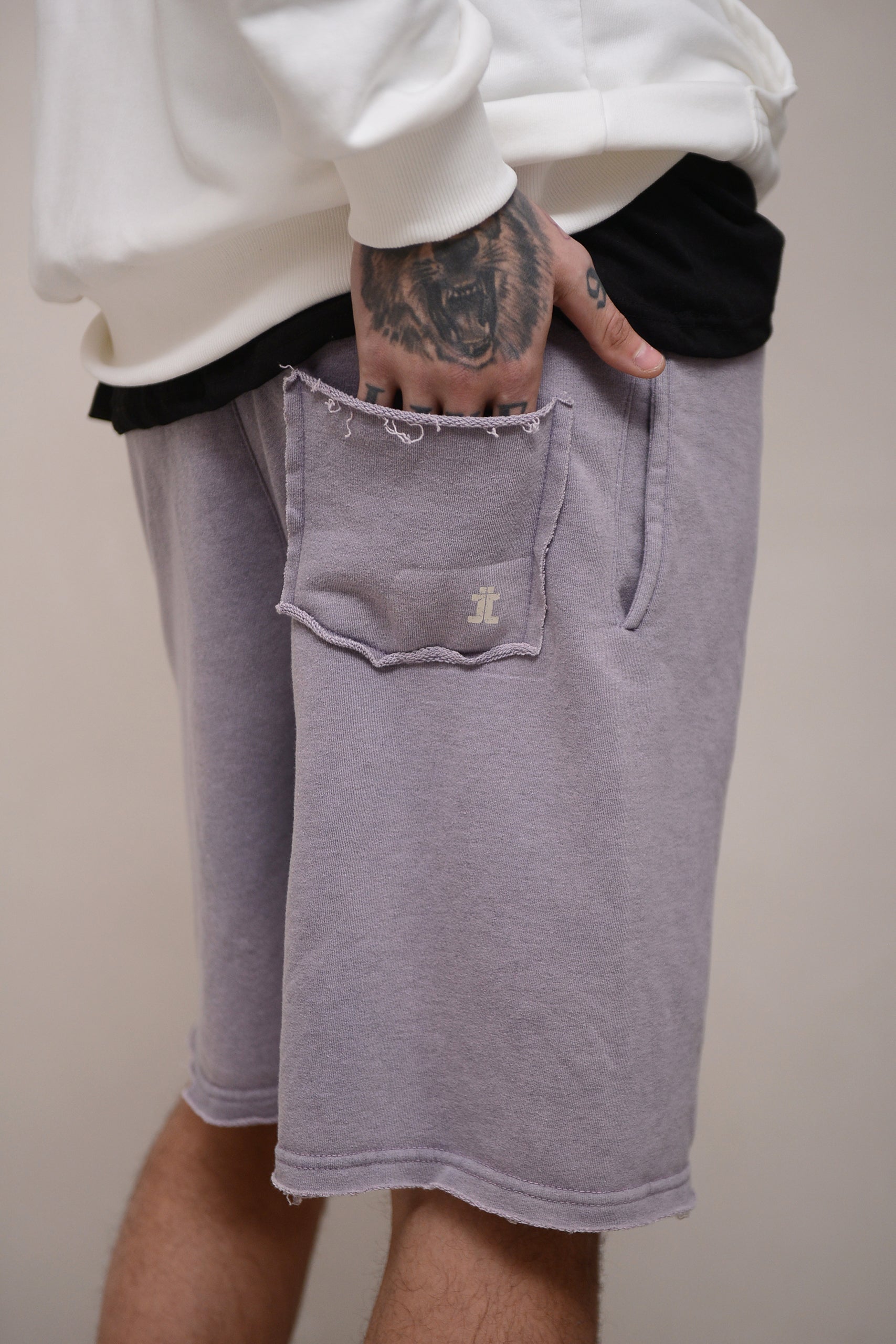STONEWASHED SHORTS